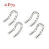 4pcs Universal U Shaped Motorcycle Scooter Exhaust Pipe Muffler Pull Hooks