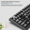 Wired Keyboard and Mouse Combo, Full-Sized Ergonomic Computer Keyboard and Optical Wired Mouse for Windows, Mac OS Desktop/Laptop/PC-Black