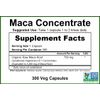 GreenPacks® Organic Maca Root Concentrate (Gelatinized) Supplement - 300 capsules