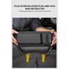 Car Seat Gap Organizer Auto Console Right Side Pocket Storage Box PU Leather