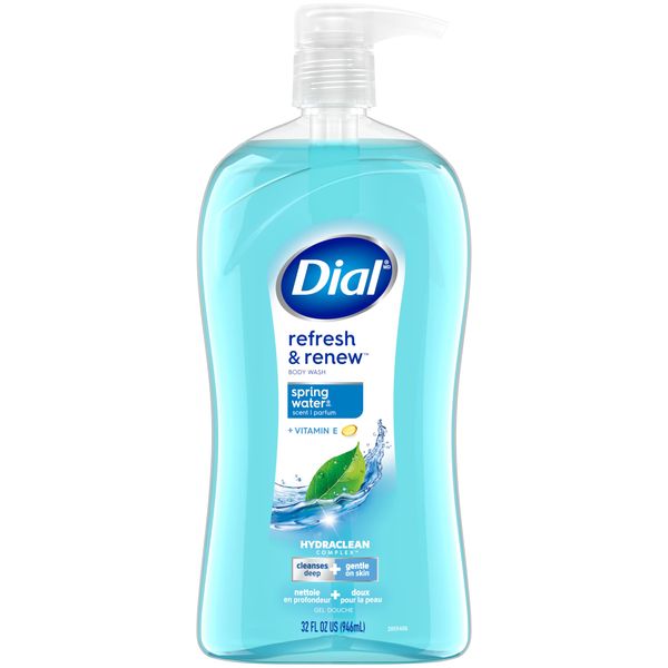 Dial Body Wash, Spring Water, 32 Fluid Ounces