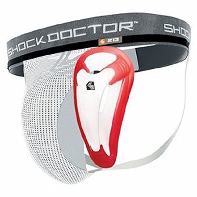 Shock Doctor Jock Strap Supporter with BioFlex Cup Included. Core Protective Sports Athletic Cup. Adult Men & Youth Sizes