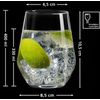 Ritzenhoff & Breker Longdrinkgläser-Set Mambo, 4-teilig