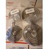 4PCS 6" WB30M1 8" WB30M2 Replacement Range Stove Top Surface Burner Elements