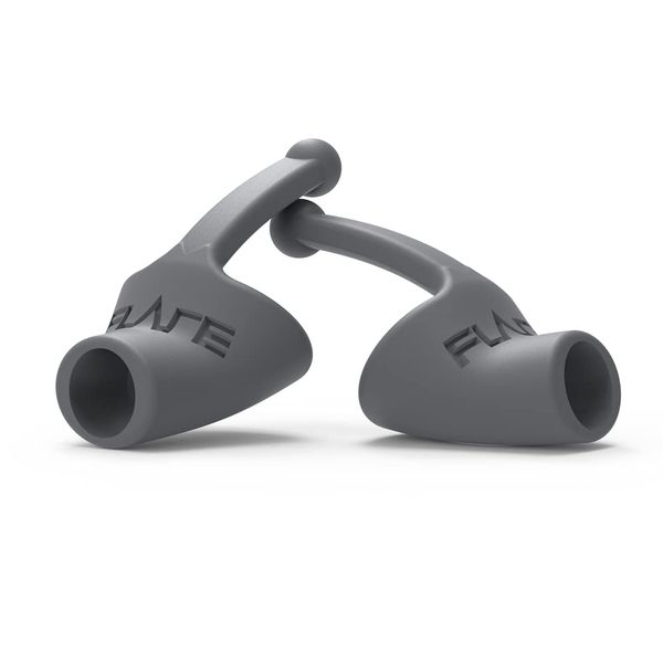 Flare Calmer Mini – Small Ear Plugs Alternative – Reduce Annoying Noises Without Blocking Sound – Soft Reusable Silicone – Grey