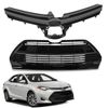 Front Bumper Upper & Lower Grille Assembly For 2017-2019 Toyota Corolla L/LE/XLE