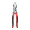 Crescent 9" Lineman's Compound Action Dual Material Pliers - CCA20509, Red