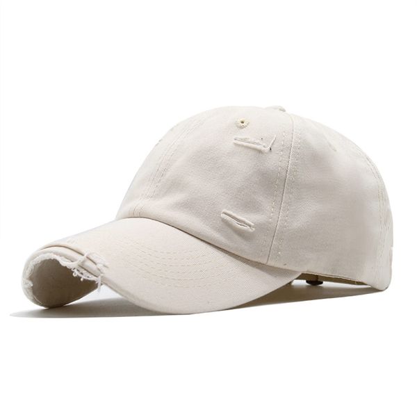 Durio Basecap Damen Baseball Cap Herren Kappe Vintage Unisex Freizeit Baumwolle Sonnenschutz Verstellbar Waschbar Outdoor Erwachsenen Beige