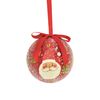 The Christmas Workshop Baubles Gift Set, Red, 7.5cm Diameter