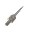 Needle Point Contact Points R0.25 Tip for Dial Digital Indicators Depth Gauge 4-48 Thread 13mm Length(L13)