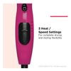 Revlon RV474 Ionic Hair Dryer Smooth & Effortless Drying 1875 Watts Pink