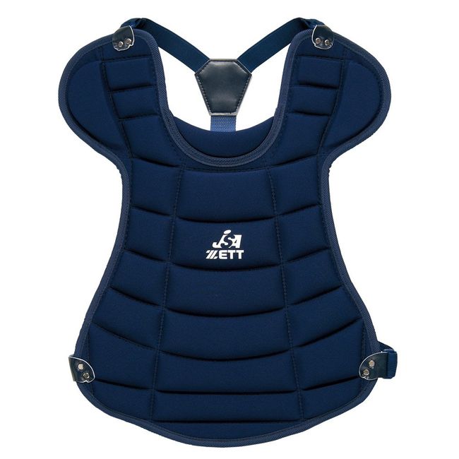 Zett BLP7340 Boys Baseball Soft Protector, Navy