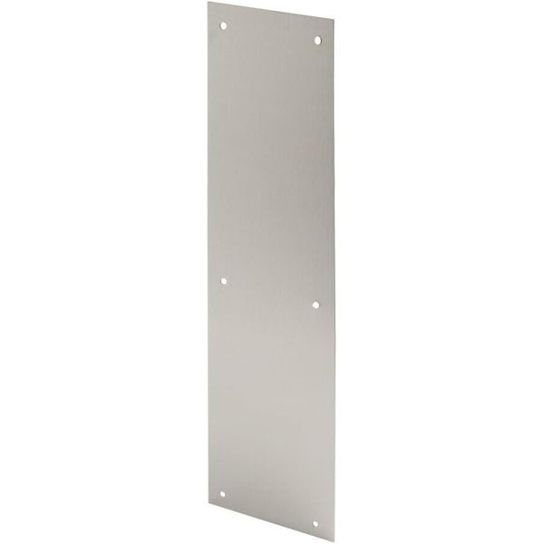 5-Pack! Prime-Line 4 in. x 16 in., Stainless Steel, Door Push Plate J4626