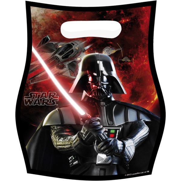 Star Wars Amscan Darth Vader Bag