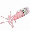 Kopperko 100 Pack 2.5 Inch Cosmetic Spatulas - Small Plastic Spatula for Cosmetics, Creams, Crafts - Makeup Spatula - Multipurpose Mini Applicator for Mixing Cream, Skincare, or Scraping Jars – Pink