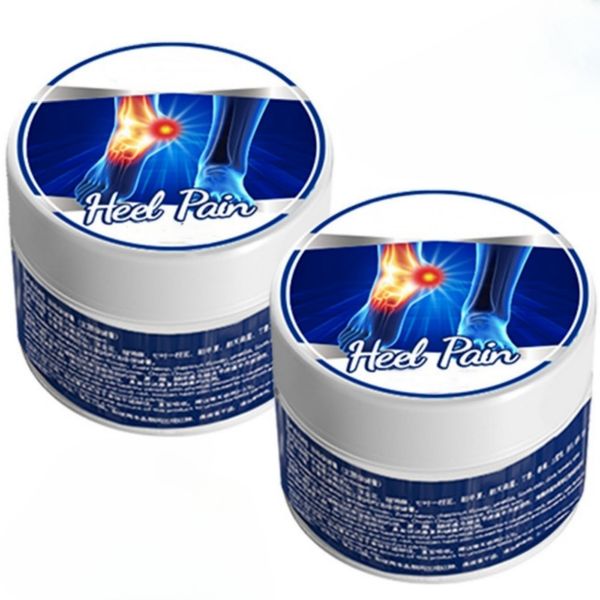 2PCS Heelcure Pla/ntar Pain Relief Cream,Heel Pain Relief Cream,Fast-Acting Foot & Heel Pain Relief Cream,Relieve Heel Pain,Foot Cream for Dry FeetMuscle Pain Relief,Dry Foot Cream,Dry Feet Treatment