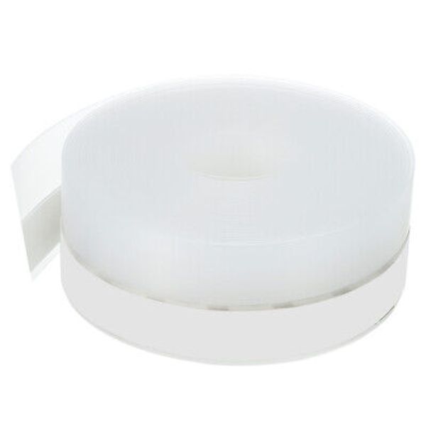 Silicone Seal Strip, 35mm Width x 20FT Length Sealing Foam Tape, Clear