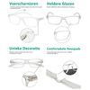 Eyekepper Spring Hinges Vintage Reading Glasses Men Readers(Transparent Frame)