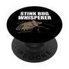 Brown Marmorated Stink Bug Whisperer Entomologist Insect PopSockets Swappable PopGrip