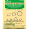 Clover Patchwork Templates Triangle/Hexagon, 1