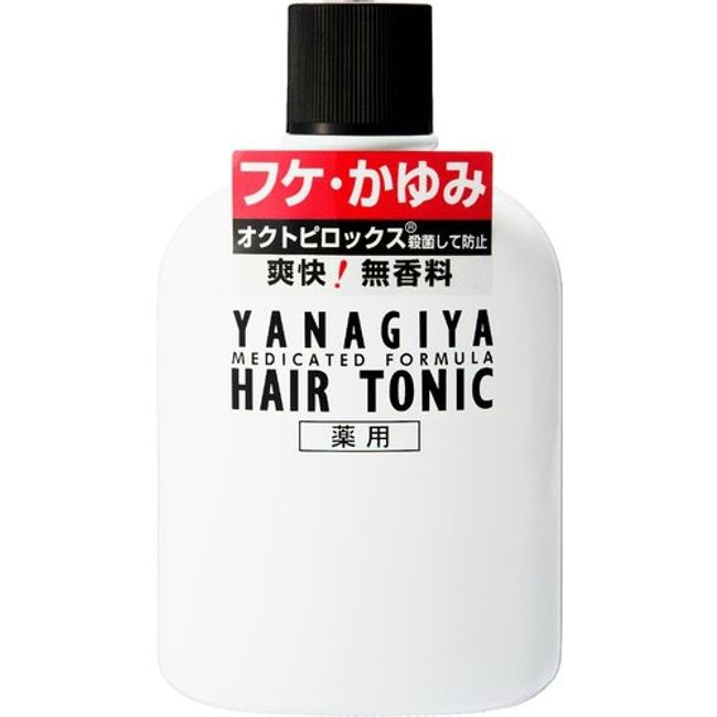 [Shipping included] Yanagiya Main Store Yanagiya Medicated Hair Tonic for Dandruff and Itching 240mL Unscented Quasi-drug 1 piece