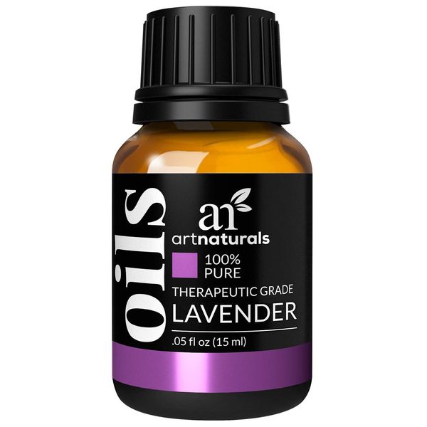 ArtNaturals 100% Pure Lavender Essential Oil - (.5 Fl Oz / 15ml) - Premium Undiluted Therapeutic Grade Natural from Bulgaria - Aromatherapy for Diffuser, Sleep, Relaxation, Skin and Hair Growth