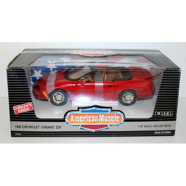 #7232DO Ertl American Muscle 1996 Camaro Z28 1/18 Scale Diecast