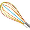 APOLLO Whisk Rainbow, silicone, 26cm, 25x6x6