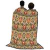 Pure Country Weavers William Morris Acanthus Spectrum Blanket - Arts & Crafts - Gift Tapestry Throw Woven from Cotton - Made in The USA (72x54)
