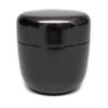 茶道具 棗/Wood Medium 棗 Black Solid 2.2 Dimension