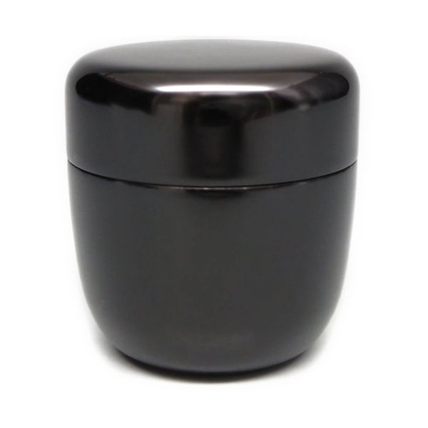 茶道具 棗/Wood Medium 棗 Black Solid 2.2 Dimension