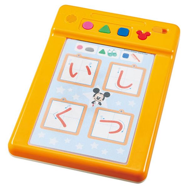 Disney Tinker Kids Easy Alphabet with Pen This educational toy allows children to learn letters by inserting their favorite card from 48 different learning cards, and playing with the erasable pen to follow the sounds and lights. Manufacturer model number