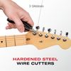 D'Addario Pro-Winder White DP0002W String Winder for Guitar with Pin Puller/Nipper Function (Banjo/Mandolin Compatible)
