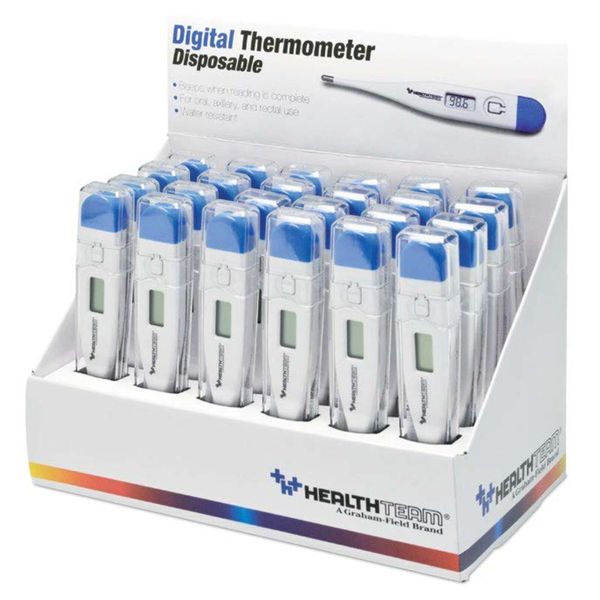 HealthTeam 60 Second Digital Thermometer, 24/Bx