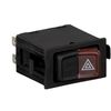 febi bilstein 18147 Hazard Warning Flasher, pack of one, Black