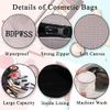 PLITI X-Ray Tech Gift Radiographer Makeup Bag Keep Calm and Beam On for Radiation Therapist Gifts Radiographer Inspirational Gift(Calm beamU)
