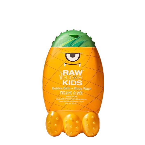 Kids' 2-in-1 Bubble Bath + Body Wash | Pineapple Orange | 12 oz