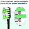 Aoremon Replacement Heads for Philips Sonicare Toothbrush DiamondClean, Black, Pack of 10