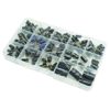 ARCELI Electrolytic Capacitor, Electronic Component Packaging, Basic Parts Set, Electrolytic Capacitor Classification Case, Large Capacity, High Frequency, Low Resistance, Long Life, Kit, Range 0.47uf
