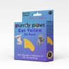 Purrdy Paws Soft Nail Caps for Cat Claws Yellow Kitten