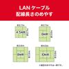 ORIGINALBASIC OB-L6A1-2000FL-WH LAN Cable [20m/Category 6A/Flat] White