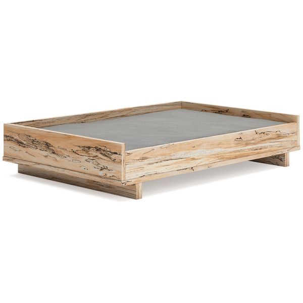 Signature Design by Ashley Contemporary Piperton Pet Bed Frame  Natural