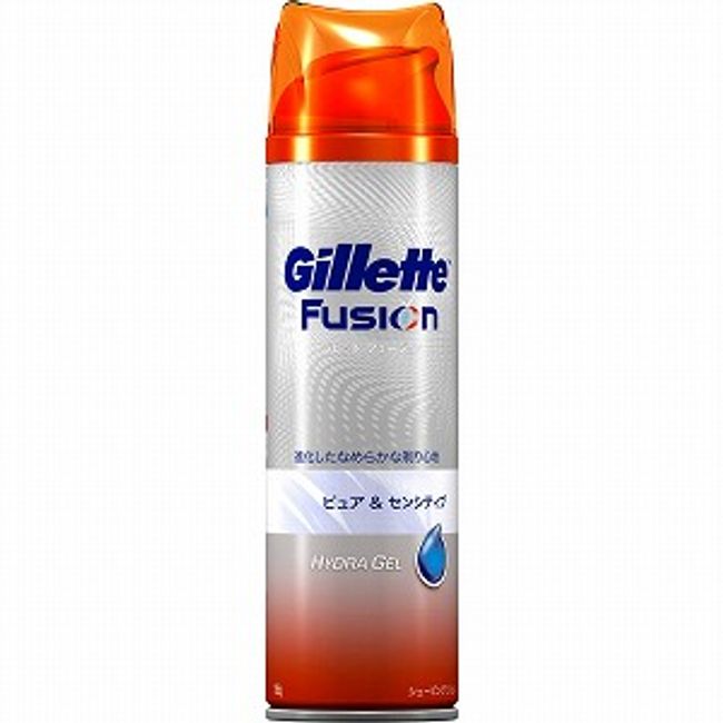 Gillette Fusion Shaving Gel Pure &amp; Sensitive 195g