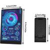 Flylin AIDA64 PC Temperature Display Screen, Type-C Sub Screen CPU Hardware Temperature Monitor, 3.5in IPS USB Mini Screen for Computer Case