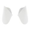 eXtremeRate White Replacement Handle Grips for Nintendo Switch Pro Controller, DIY Custom Hand Grip Shell for Nintendo Switch Pro - Controller NOT Included