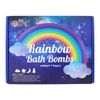 Bath Bombs Gift Set, 4 Pieces of Unique Rainbow Cloud Bath Bomb, Rainbow Rocket Bath Bomb, Rainbow Moon Bath Bomb and Rainbow Star Bath Bomb Having Different Scent