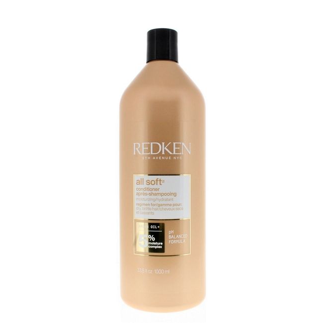 Redken All Soft Conditioner 5% Moisture Complex 1000ml/33.8oz