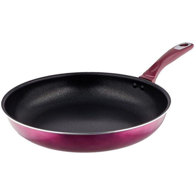 Taniguchi Metal Smooth 2 Super Light Frying Pan 2, Induction Compatible, 12.6 inches (32 cm)