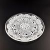 Red Pomegranate LILLE 8.25" Salad Plate Clear/White