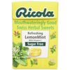 Ricola Lemon Mint Sugar Free Drops, 45g